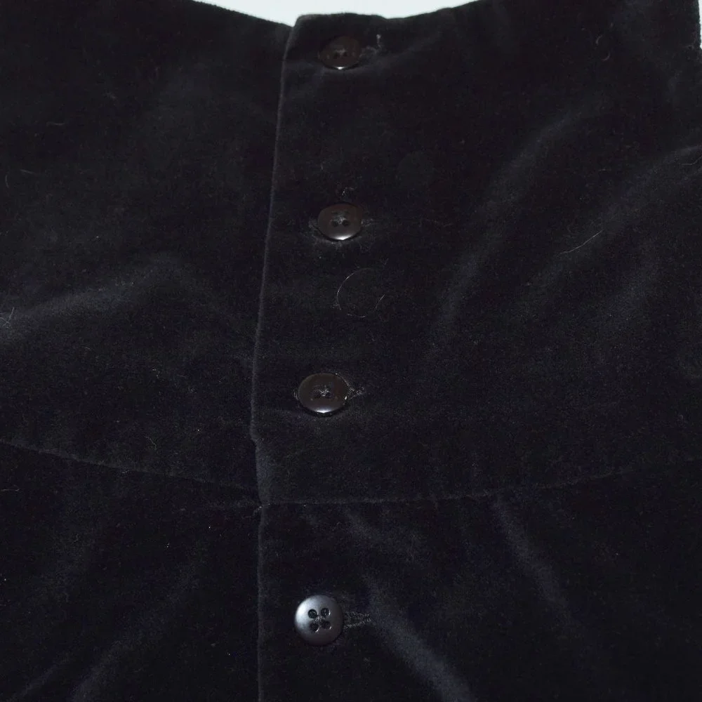 Children's Place Black Velvet Christmas Holiday Dress/Jumper - 24 Months